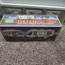 Hess Recreation Van 1998 Vintage with Dune Buggy Motorcycle New In Original Box
