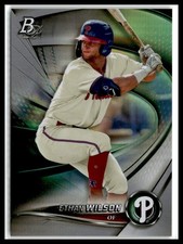 Ethan Wilson 2022 Bowman Platinum Top Prospects #TOP-10 Philadelphia Phillies