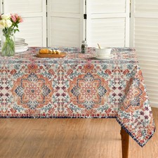 1063641661 Boho Bohemia Style Tablecloth 52x70 Inch Rectangular