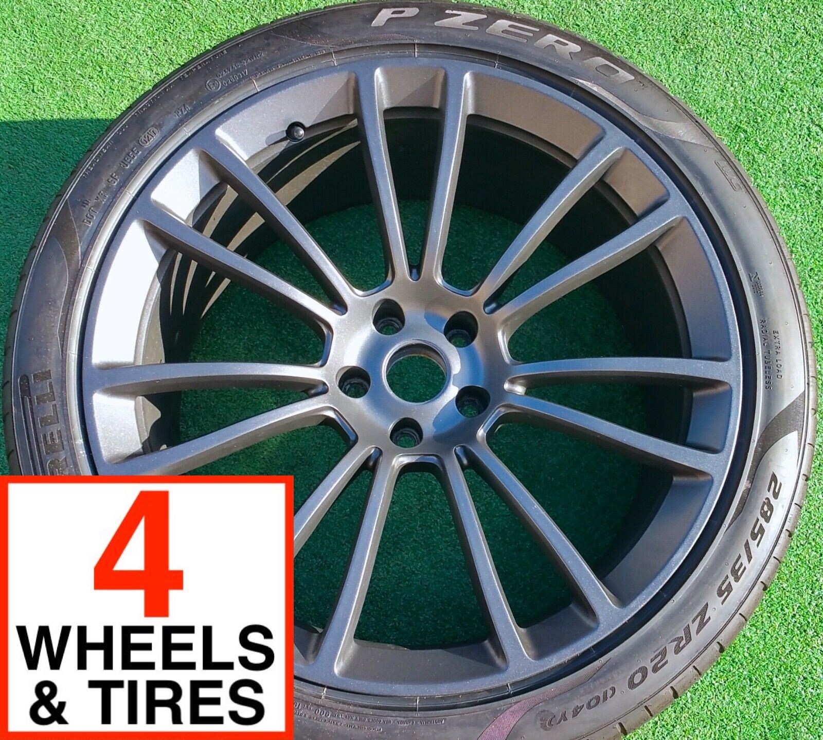 4 Factory McLaren 570GT 570S Wheels Tires OEM Lightweight Forged Genuine Set 570