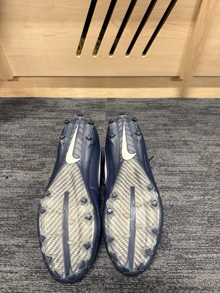 Nike Vapor Untouchable Pro Low TD Chicago Bears Navy/White PE Size 12.5 - Image 3 of 3