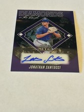 2025  LEAF METAL DIAMONDS IN THE ROUGH AUTO JONATHAN SANTUCCI METS  - #9/10