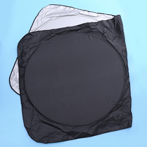 Parabrisas interior coche doble anillo parasol bloque térmico cubierta anti-UV - Imagen 11 de 11