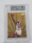 1995-96 SKYBOX PREMIUM LARGER THAN LIFE #L1 MICHAEL JORDAN CARD BGS 9