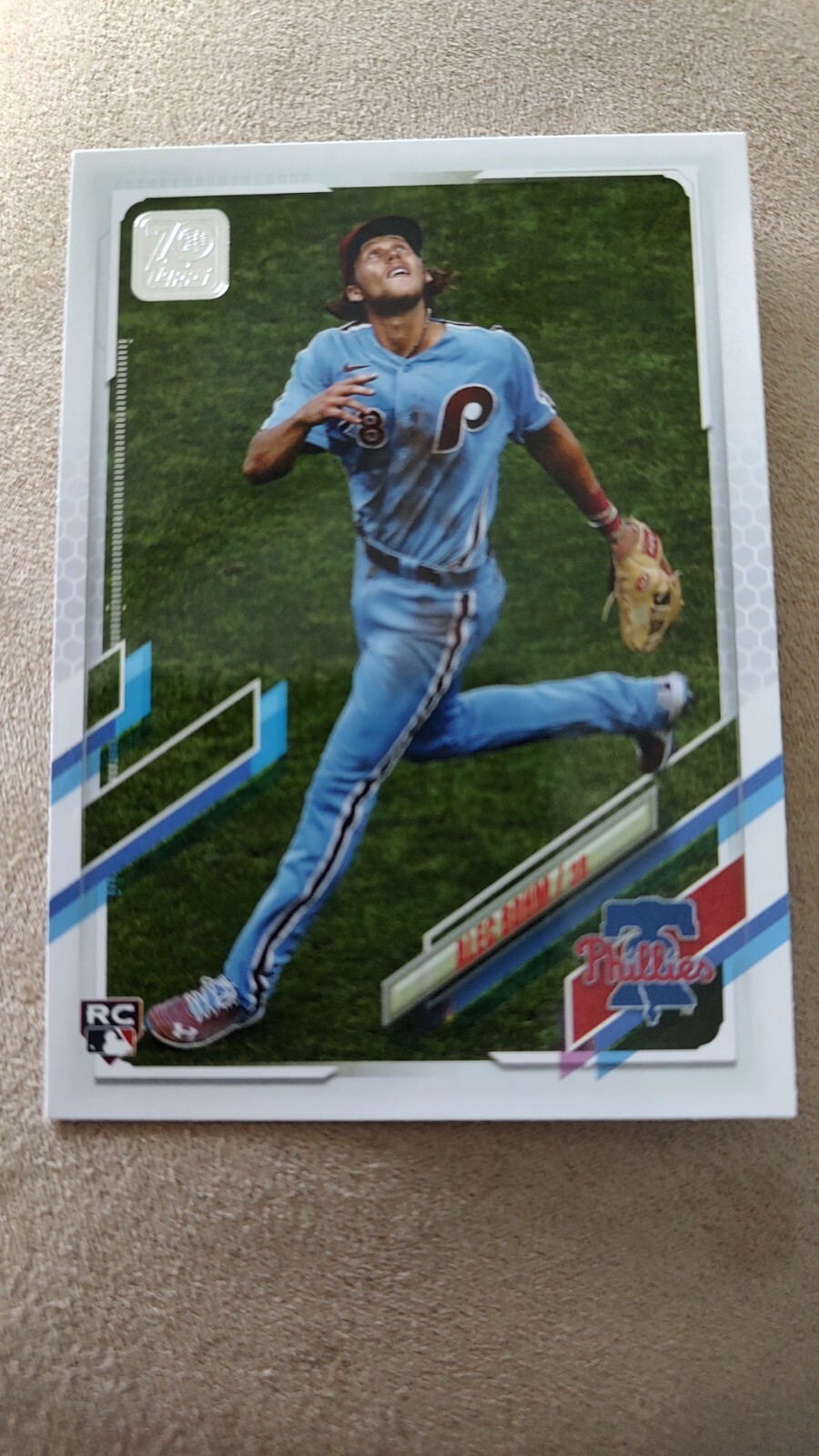 2021 Topps Series 1 ALEC BOHM Image Variation RC Rookie SP #277 Phillies