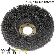 Silverline Polycarbide Abrasive Wheel Disc Angle Grinder Paint Rust 100-125mm