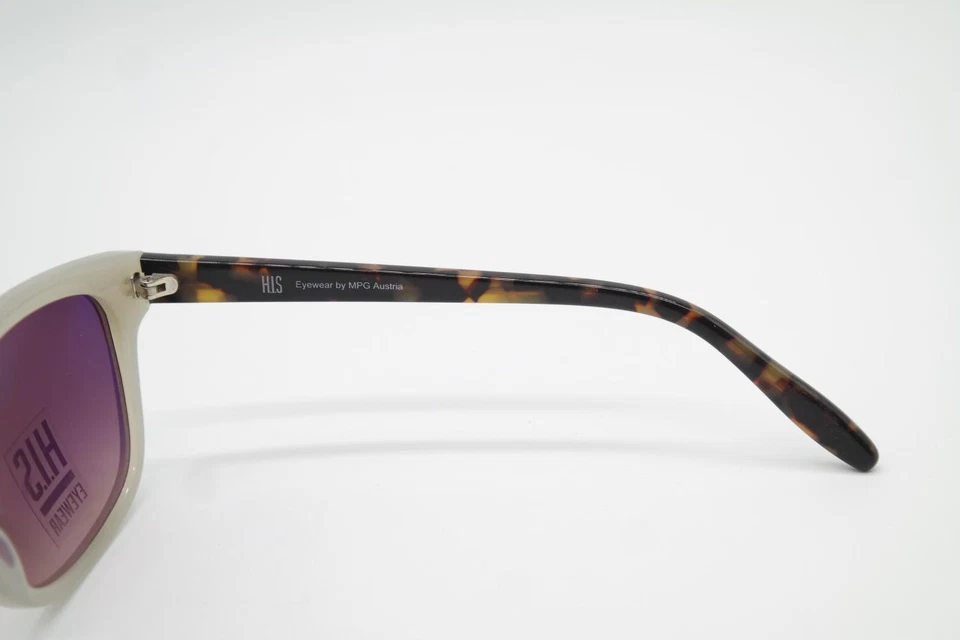 Gafas De Sol H.I.S HS321 Gris Marrón Plata Ovaladas Nuevas - Imagen 4 de 4