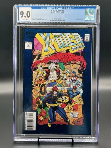 X-Men 2099 #1  (Marvel Comics Oct 1995) CGC Graded 9.0 White Pages Foil cover