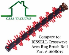1608017 - Bissell Gentle Clean Area Rug Brush Roll for Crosswave Wet Dry Vac