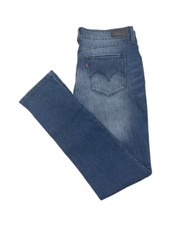 Levi  s Demi Curve Modern Skinny Stretch Retro Style Denim Blue Jeans Size 28