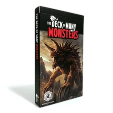 The Deck of Many Monsters - Dungeons & Dragons D&D 5E Reference Cards