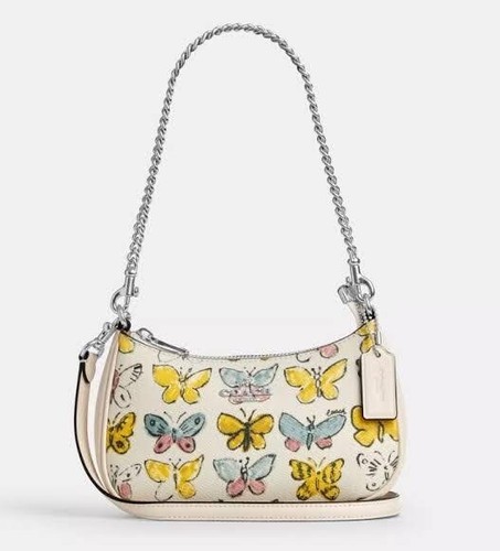 Coach CAJ94 Teri Mini Crossbody Bag With Butterfly Print - NWT - Picture 12 of 16