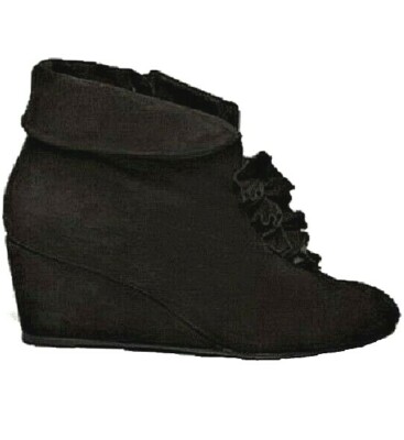 suede pixie boots