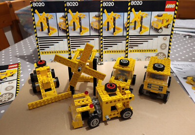 Lego Technic Universal 8020 alle Modelle mit Bauanleitung und Stückliste