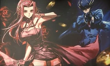 ManaMoon Amanda Lapalme Signer Akiza x Spy Family Rubber TCG Playmat YuGiOh