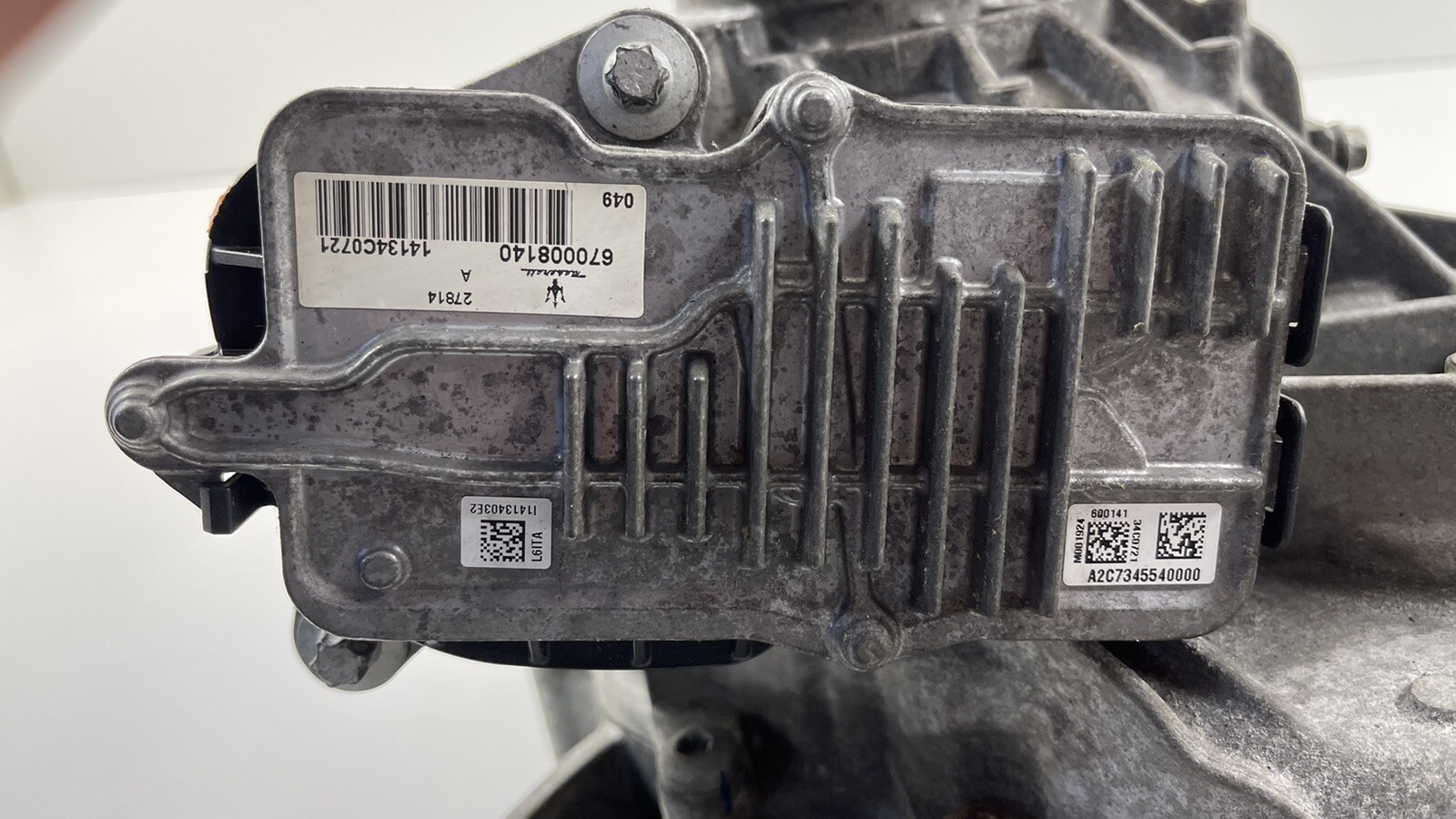 14-17 MASERATI GHIBLI S Q4 TRANSFER CASE GEAR BOX W/ MOTOR MODULE 670008138 OEM