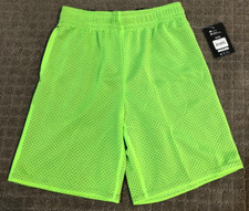 NWT Athletic Works Boys Neon Green Shorts Size 8