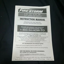 Instruction Manual For Drill See Description For More Details