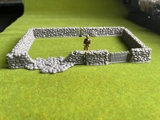 28mm / 20mm Low Walls For Wargaming, Bolt Action, Flames Of War, Warhammer, DnD