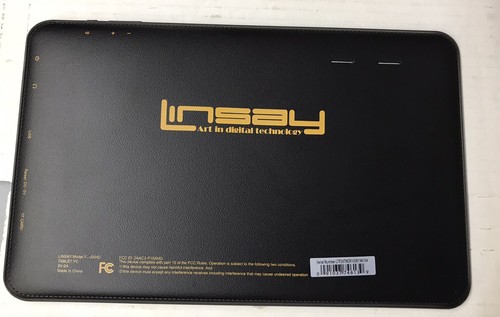 ✅ LINSAY F-10XHD 10.1" Tablet PC Android, 16 GB, Quad Core, Used - Picture 3 of 5