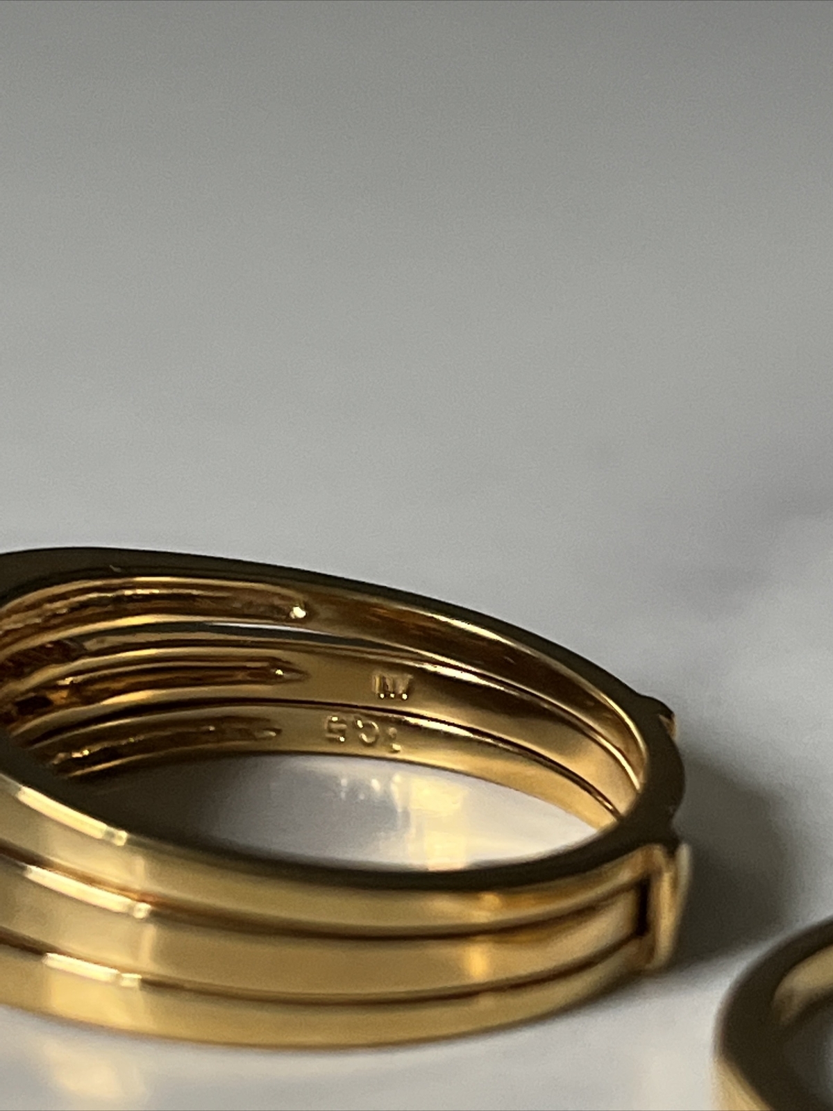 Multilayered Rings 3 Interchangeable signed NV Ri… - image 4