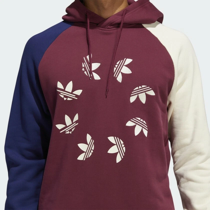 Womens adidas colorblock hoodie sales