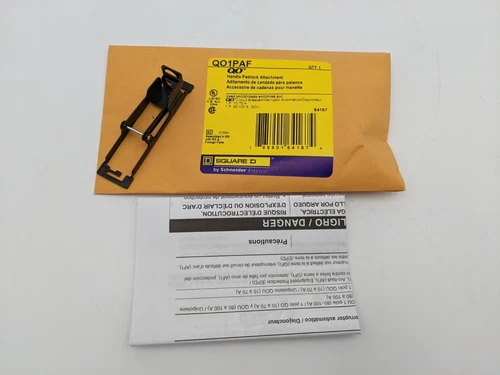 Square D QO1PAF Fixed Handle Padlock Attachment for QO Standard Circuit Breaker