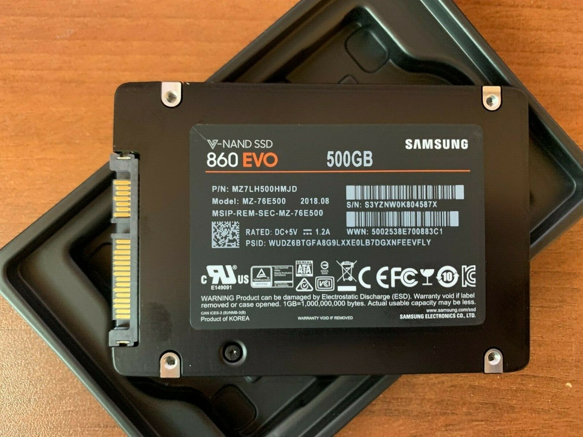 Ssd 860 Samsung Evo 500 Ssd Disco Duro Ssd Samsung Evo 860 500 Gb