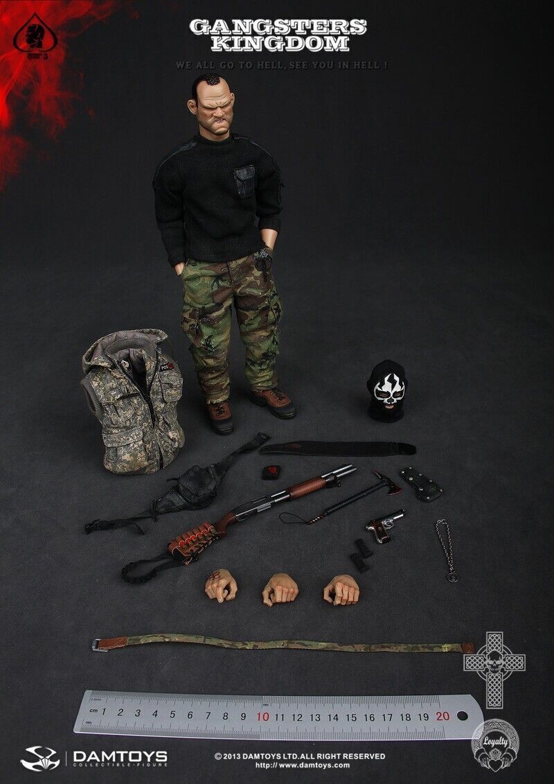 DAMTOYS　GANGSTERS KINGDOM　GK003 DAMTOYS GK003 The Gangsters Kingdom Spade 3 Bernie 1/6 Action