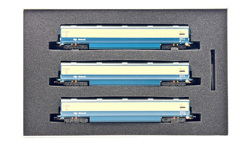 HELJAN CALIBRE 00 - 9624 - BR AZUL/GRIS MOTORAIL TRIPLE PACK 2 - NUEVO EN CAJA | Zustand: New