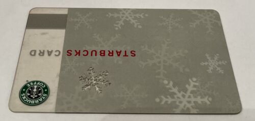 Starbucks 2001 Old Logo Snowflake Christmas Card 6005 Series USA Edition - Picture 4 of 12