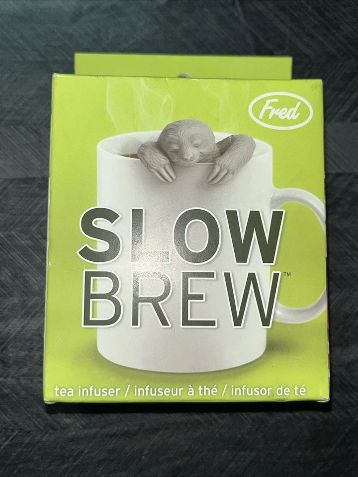 #2 Robot Tea Infuser [Kikkerland Design] & Slow Brew Sloth Tea Infuser. - Image 3 of 4