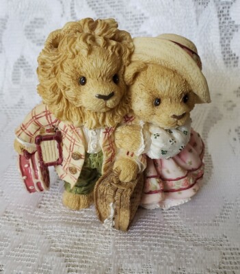 Travel Couple Figurine "You're My Mane Squeeze” 1997 Enesco Two-Gether ...