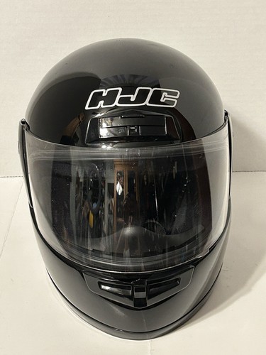 HJC Full Face Motorcycle Helmet Black Gloss Size XS Model ZF-7, Year 2000