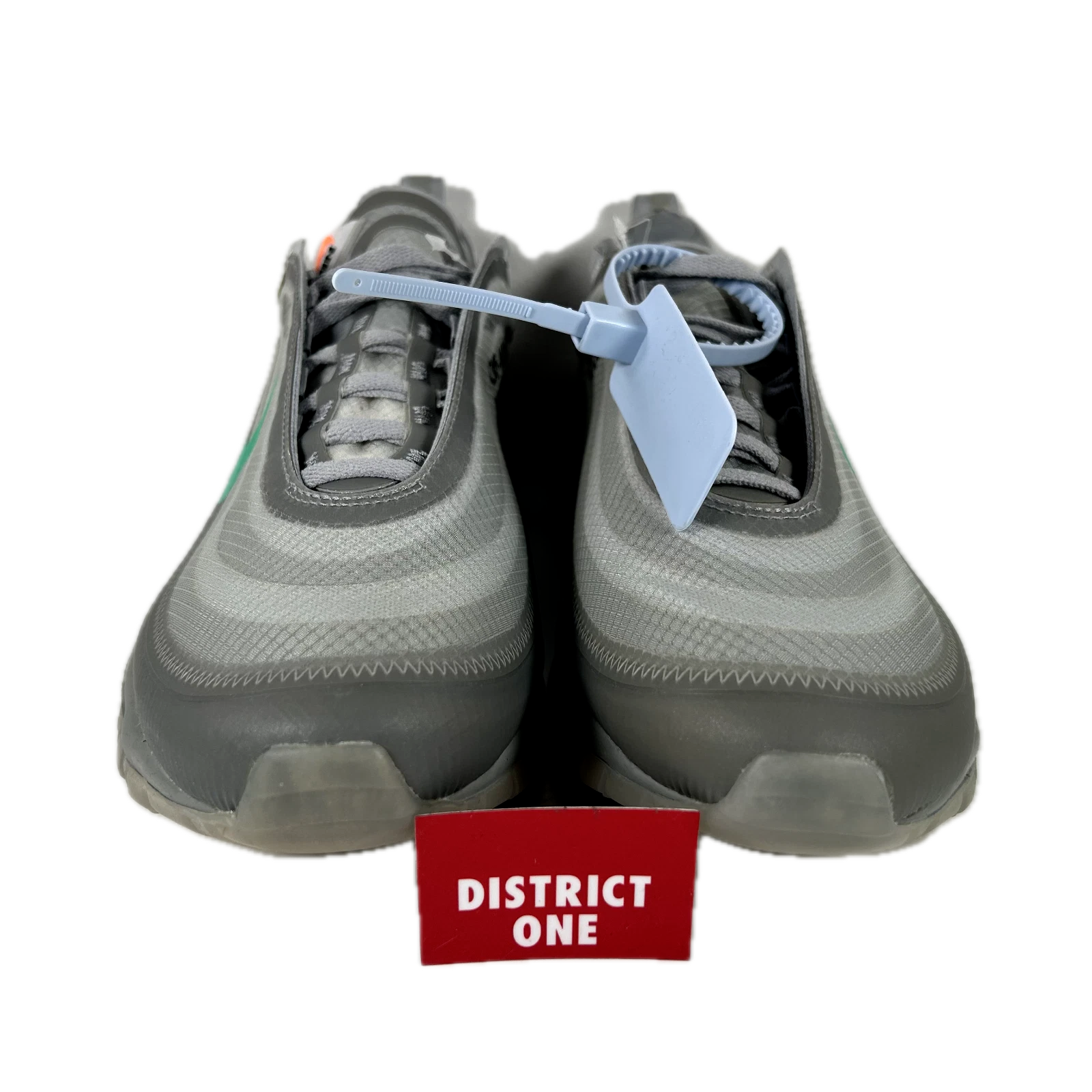 OFF WHITE X NIKE X Nike Air Max 97 Menta bianche taglia 8 AJ4585 101