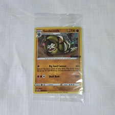 Pokemon TCG - Sandaconda 082/163 - SWSH Battle Styles EB Games Stamp Promo SWIRL
