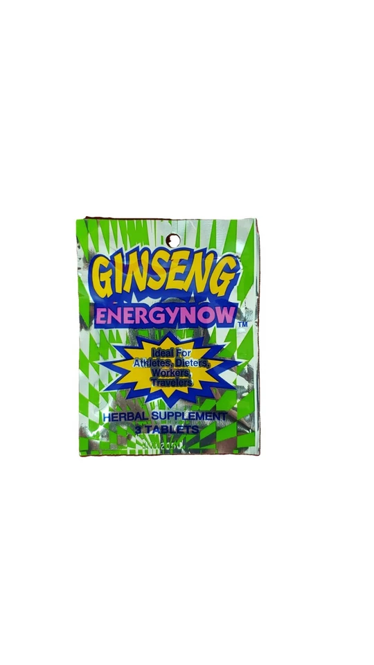 Ginseng Energy Now, 24 Packs X 3 to a Pack Panax, Korean Ginseng Foto 2 de 3