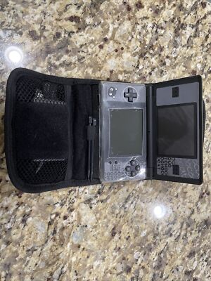 Graphite Black Nintendo DS Handheld System With Chococat Decal
