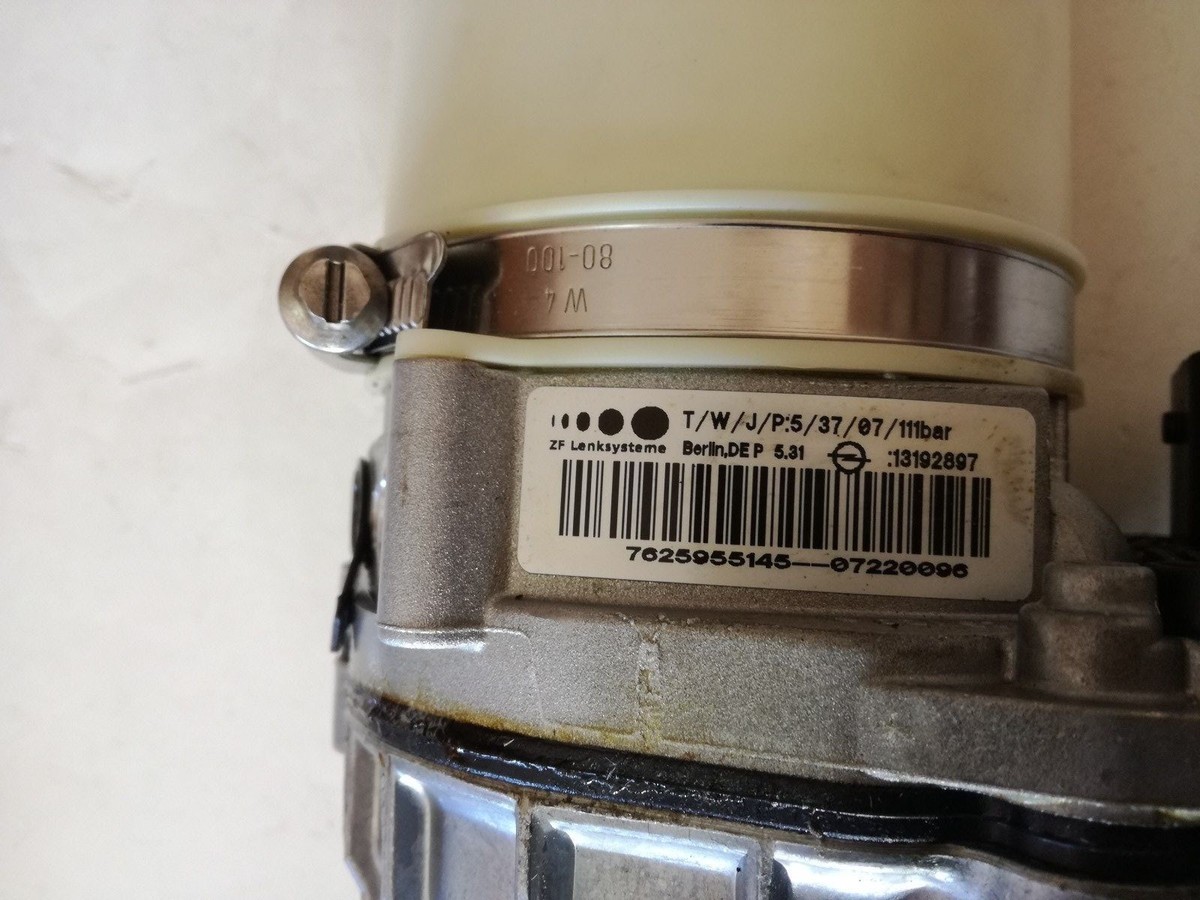 ZF Remanufactured Electric Power Steering Pump For Opel Astra H & Zafira B