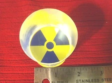 Bicron BC412 Round Scintillator Plastic for 1-1/2 inch PMT detectors 1.6"X2.25"