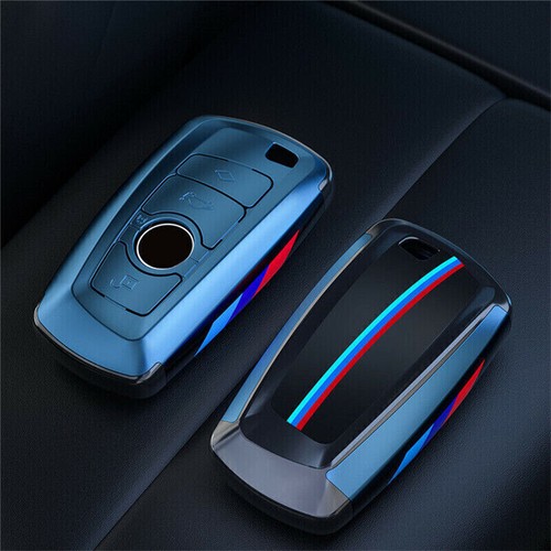Carbon Fiber Shell Skin Car Remote Key Fob Case Cover For BMW 3 5 7 Series X2 X5 - Bild 7 von 12