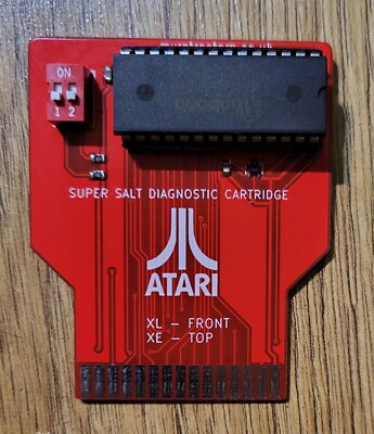   Atari 400 / 800/600 XL/XE - 4 in 1 - Super Salt Diagnosekartusche