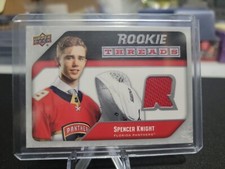 2021-22 Upper Deck Rookie Threads Retro Spencer Knight Florida Panthers #RT-SK