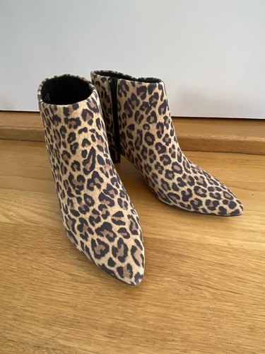 clarks leopard trainers