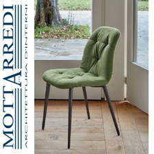 SEDIA IN ACCIAIO IMBOTTITA E RIVESTITA Bontempi Ingenia SPRING - Chiam x sconto