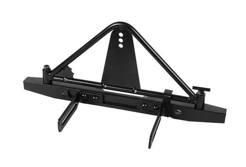 Tough Armor METAL OPENING Spare Tire Carrier Axial SCX10 Ver 2 LED mount Z-S0185 - Picture 3 of 12