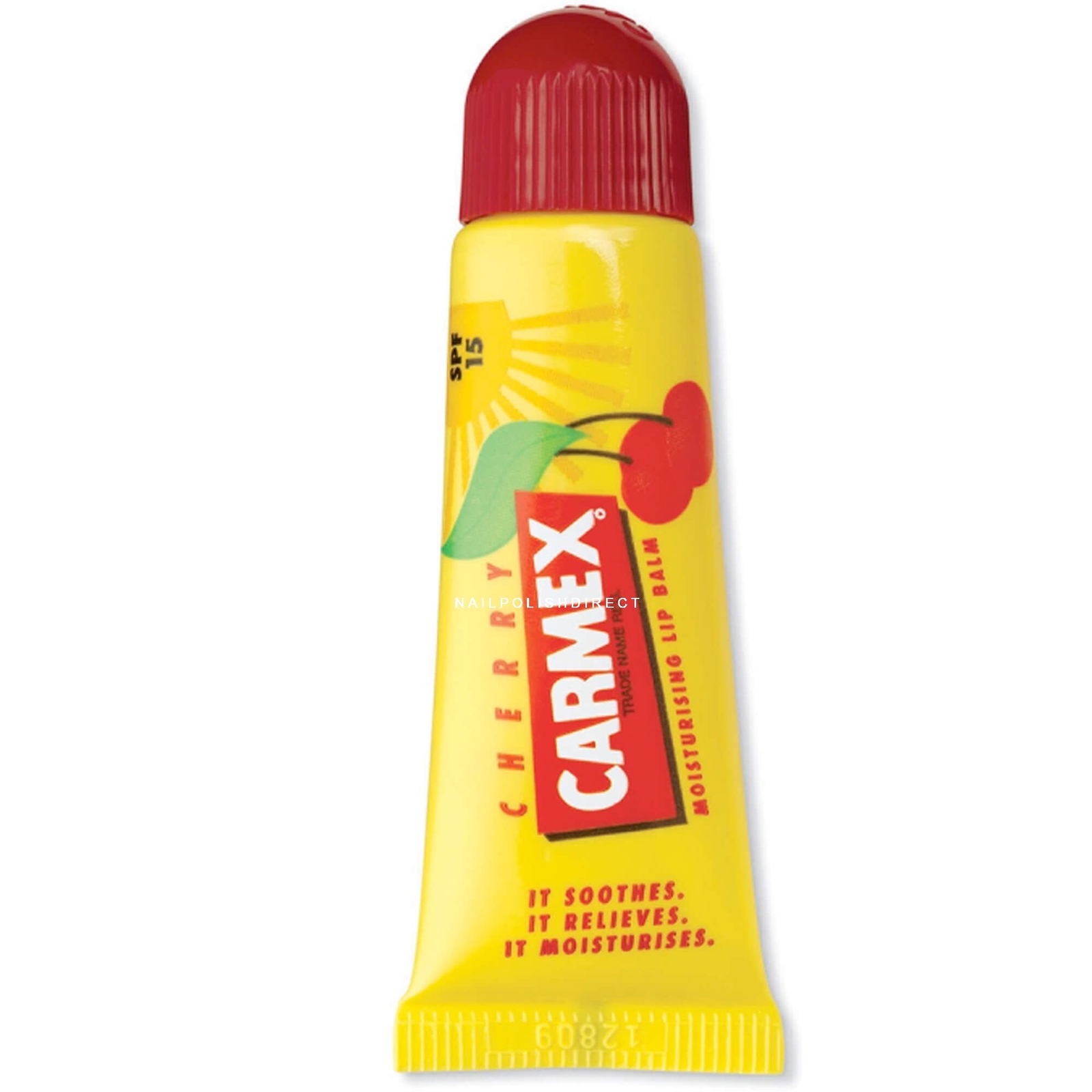 Carmex Lip Balm Tube - Cherry (SPF 15) 10g
