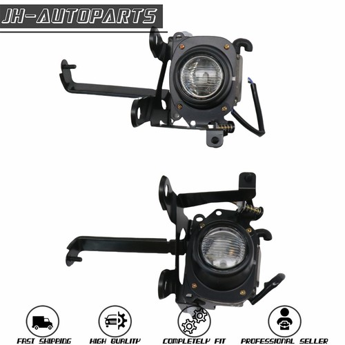 1 Pair Left & Right Clear Lens Fog Light w/ Bulbs For 1999-02 Toyota 4Runner - Picture 9 of 24