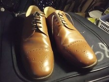 HAND MADE WELTED BROGUE MENS SHOES  SIZE 44