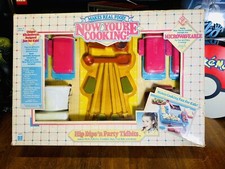 NEW Vintage 1988 Hasbro Now You're Cooking Playset Hip Dips 'N Party Tidbits Tea